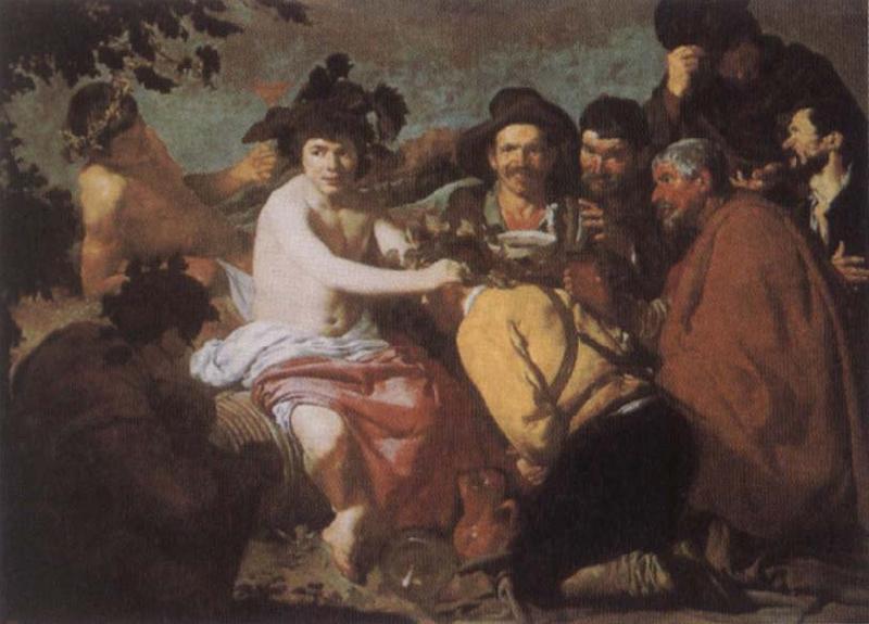 Diego Velazquez The Drunkards France oil painting art
